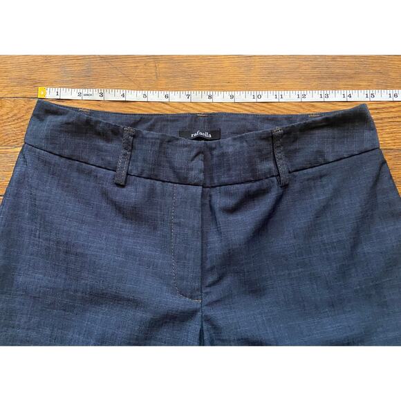 RAFAELLA Gray Lightweight Crop Pants sz 6 - Picture 8 of 12